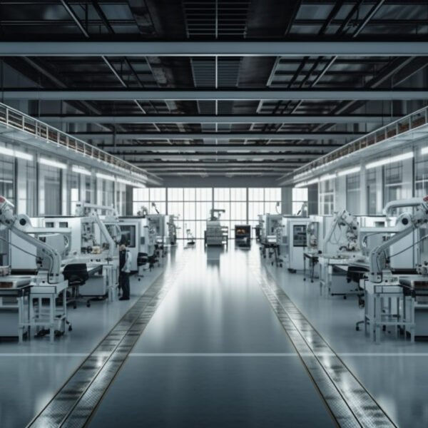 Futuristic factory with robotic arms and machinery generated by artificial intelligence SSUCv3H4sIAAAAAAAACoRSy24CIRTdN+k/TFhrCjPi6ye6cGm6uDyqVAYMMDbG+O8FRpS2abqZDOccDuc+Ls9PTYMYeMXRurmkUzwrrQcfHARlTYTJ5IY7aYR0EcEFOblujmsAVH1BChWsU6BrCYPA9wZ6GUEzaJ3gayaRDxAGL32VBYRl0gfLD7UxaTv3XgO94s5m2TFmT0xlyyHIXczxzbgUvR3PTSEyGW9ECr2yD8mDR5OK8gNLFCrQ+MYfBhu1M/5lc+6Z1f/YjD9v90bupOHnlPdaVeKkljA2aDtK0eEzSNfnym4iGISyVaUnyyG+vm66yunoFFdmV12zYZ+HW65xO5jgUgRUkiNt7RGYTqN7j56y4HvwPspFwevmx1WyffWOsSEXcHNFIk4nHUnXtRQTssSkJZi2i9lNMG7FXkWfHKcEHI7agpDp0Xvrf+zLfIlp1y7w6t76x+pkjsbPg/u9RVk0X2A6aupZZJ0SdedVyoJox+hKgJgSzrrpbAZyuuKUTNvZcs4WmFBBSJz79QsAAP//AwCNKThifQMAAA==
